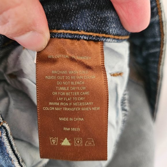 Kut From the Kloth Amy Ankle Straight Leg Raw Hem Size 20W - Picture 4 of 12